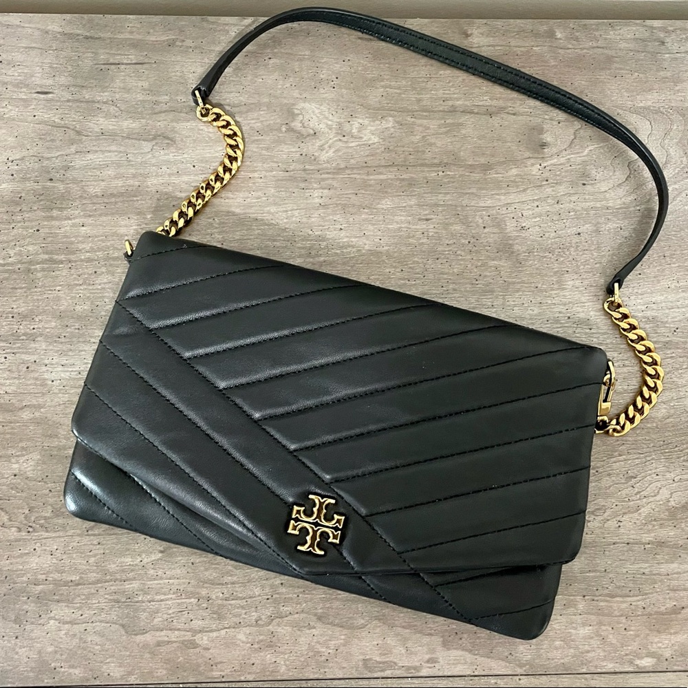 Tory Burch Kira Chevron Clutch